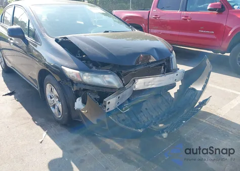 2013 Honda Civic Lx from USA, damaged, VIN 2HGFB2F5XDH537125